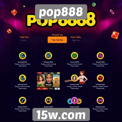 Análise das funcionalidades do site pop888